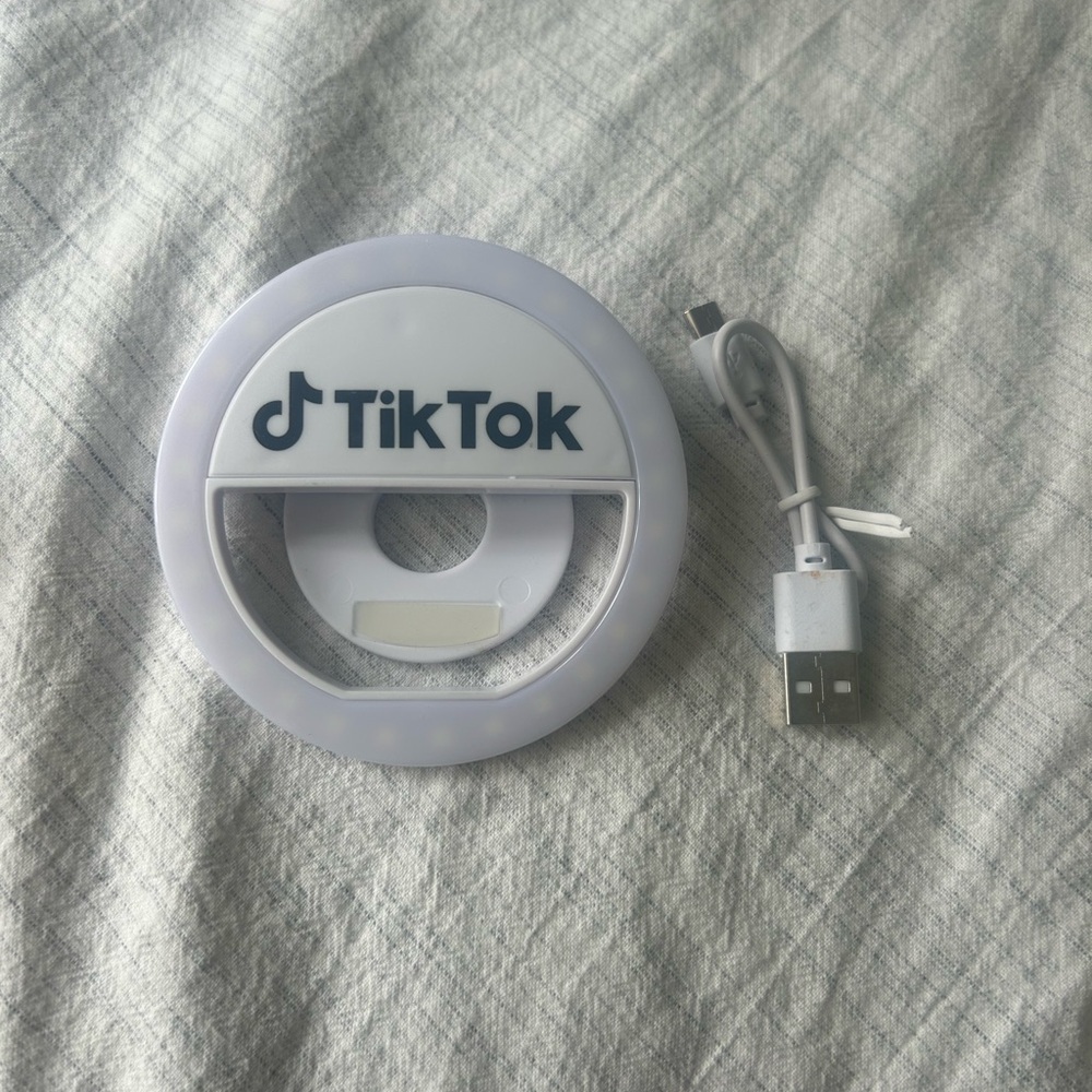 TikTok Selfie Ring Light with USB Cable